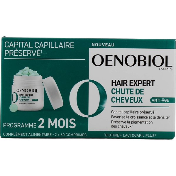 Oenobiol Hair Expert CaíDa Del Cabello Antiedad 2X60Comp-image