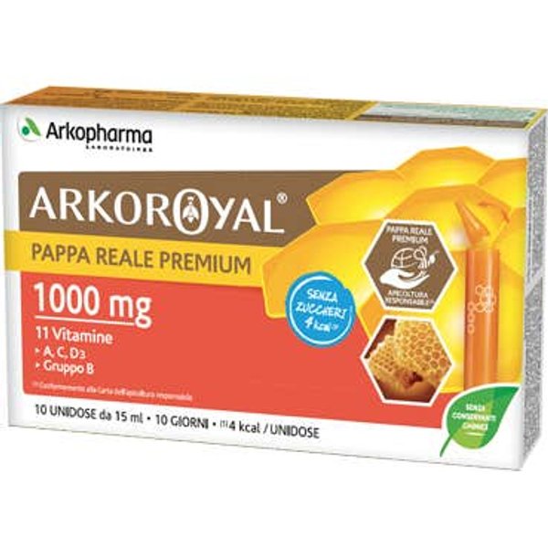 Arkopharma Arko Royal Premium Jalea Real 1000 Mg 10 X15 Ml-image