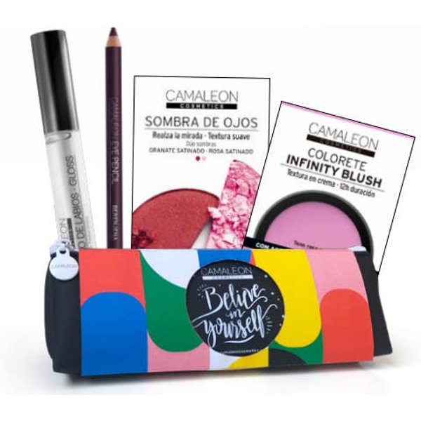 Camaleon Cosmetics Roma Maquillaje Tonos Rosas Pack-image
