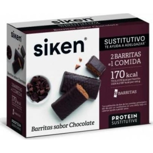 Siken Protein Sustitutivo Barrita 44 G Chocolate-image