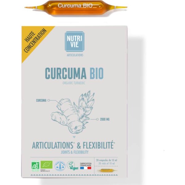 Nutrivie Ampollas CúRcuma Bio 20X15 Ml-image