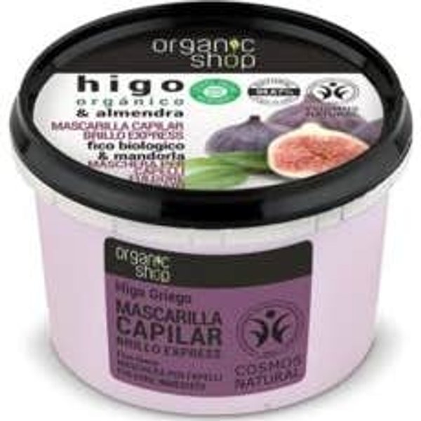 Organic Shop Mascarilla Capilar Brillo Express Higo Griego 250Ml-image