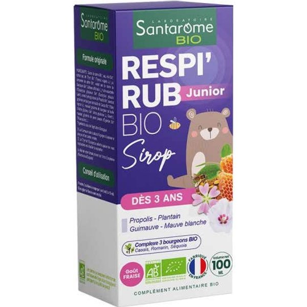 Santarome Respi'rub Bio Jarabe Junior A Partir De 3 AñOs 125 Ml-image