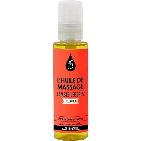 Lca Huile De Massage Jambes LéGèRes Bio 100Ml-image