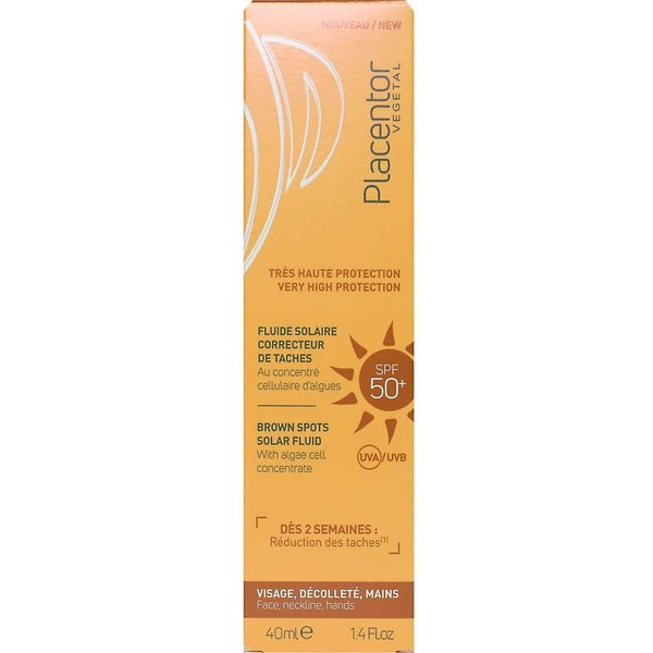 Placentor Vegetal Brown Spots Solar Fluid Spf50+ 40Ml-image