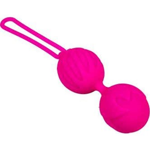 Adrien Lastic Bolas Chinas Silicona Geisha S Rosa 1Ud-image