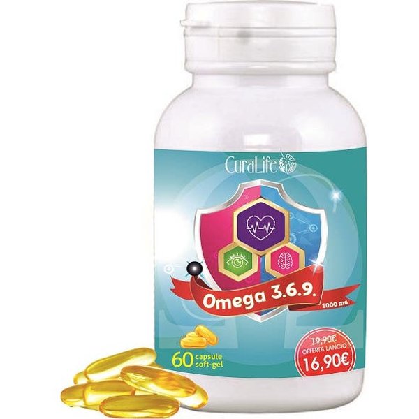 Cura Farma Curalife Omega 3 6 9 60 Caps-image