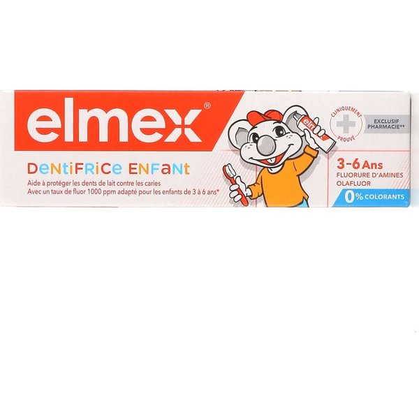 Elmex DentíFrico Anticaries Para BebéS De 3 A 6 AñOs 50Ml-image