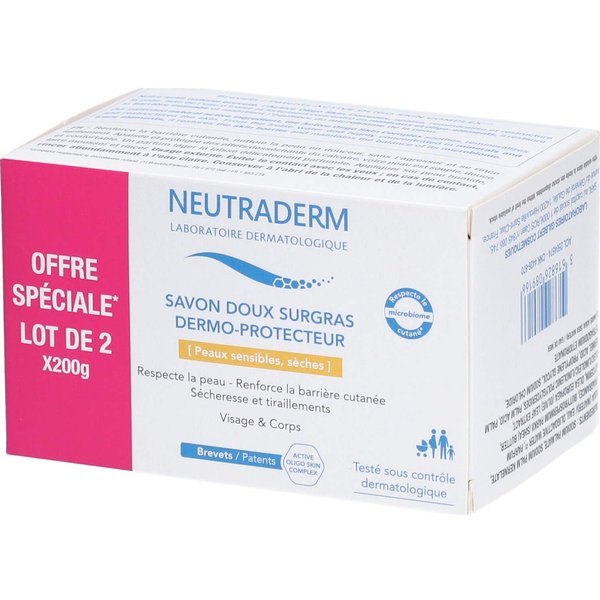Neutraderm JabóN Suave Surgras Dermoprotector 2X200 Gr-image