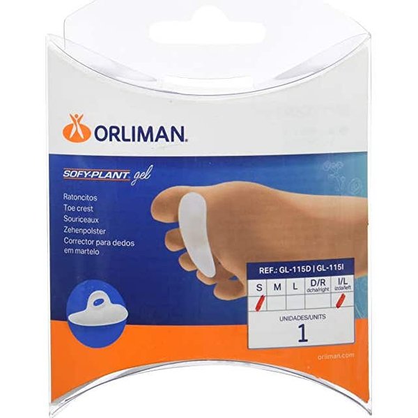 Orliman Ratoncito Gel Derecho Talla M GL-115D 1Ud-image