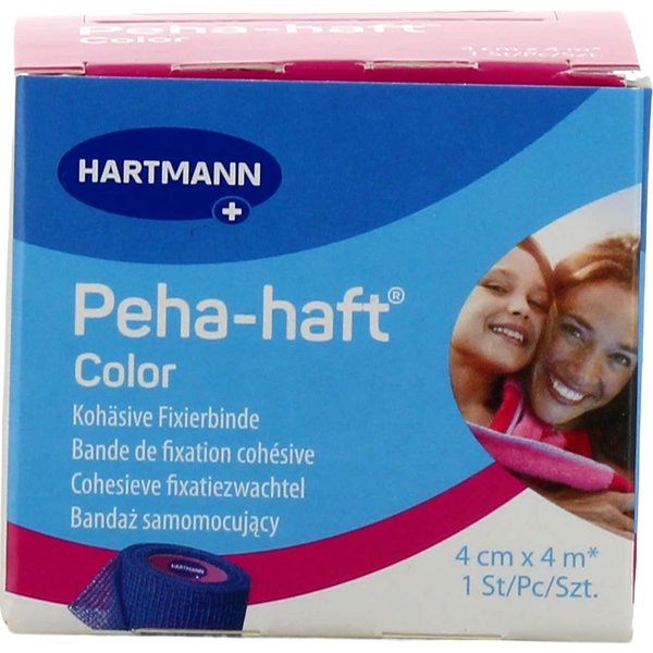Paul Hartmann Peha Haft Venda Cohesiva Azul 4Cmx4M-image
