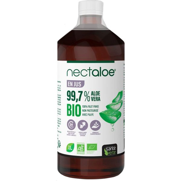 Sante Verte Nectaloe Zumo De Aloe Vera EcolóGico 1L-image
