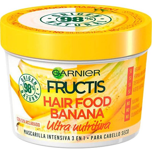 Garnier Mascarilla Ultra Nutritiva Fructis Hair Food Banana 390 Ml-image