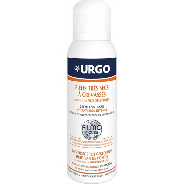 Urgo CrèMe En Mousse Pieds TrèS Secs À CrevasséS 125 Ml-image