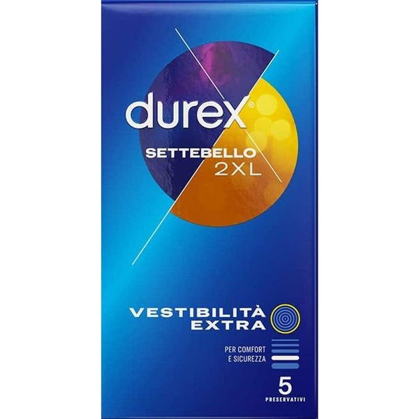 Durex Settebello 2XL Preservativos 5Uds-image