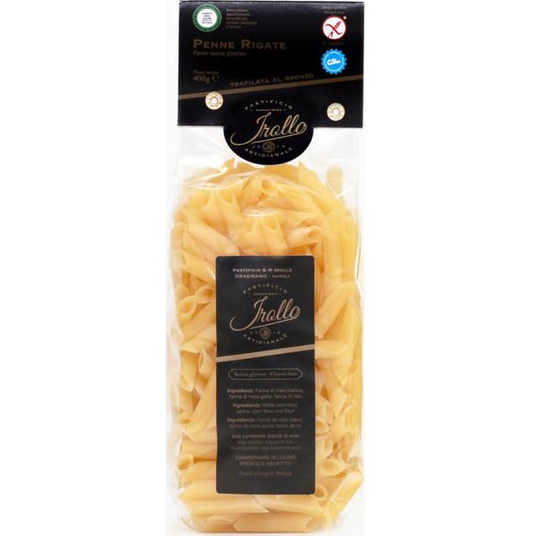 Irollo Penne Rigate Sin Gluten 400 G-image