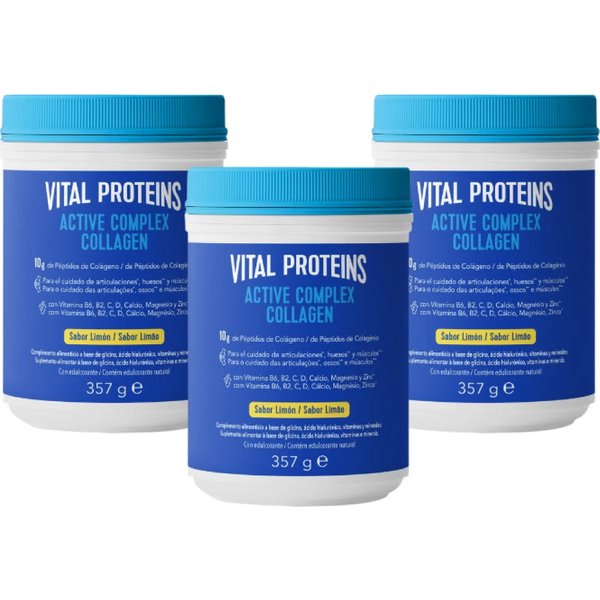 Vital Proteins Pack Active Complex Collagen LimóN 3X357 G-image