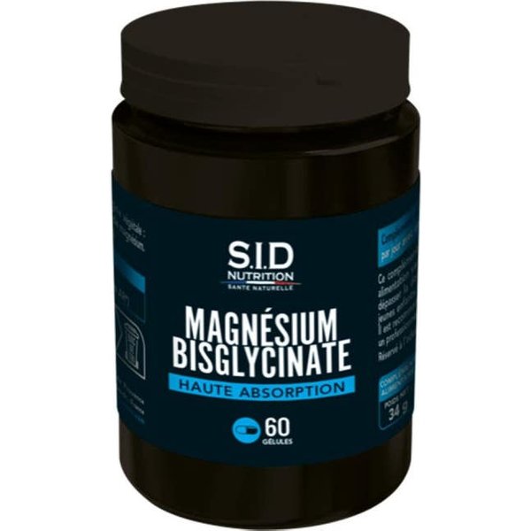 SID Nutrition MagnéSium Bisglycinate 60 GéLules-image