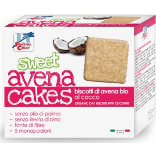 la finestra sul cielo Galletas Avena Coco Bio Sweet 250 G-image