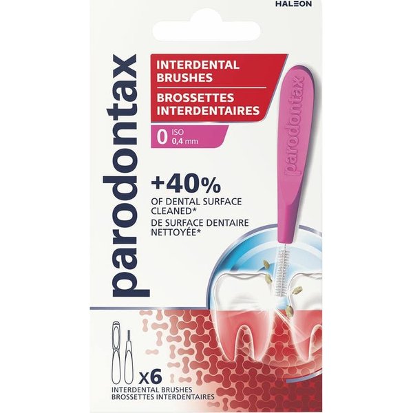 Parodontax Cepillo Interdental 0,4Mm T0 6Uds-image