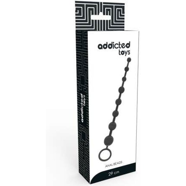 Addicted Toys Anal Beads 29Cm Negro 1Ud-image