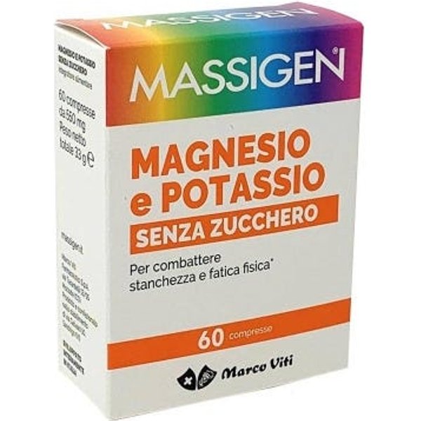 Marco Viti Massigen Magnesio Y Potasio Sin AzúCar 60Caps-image