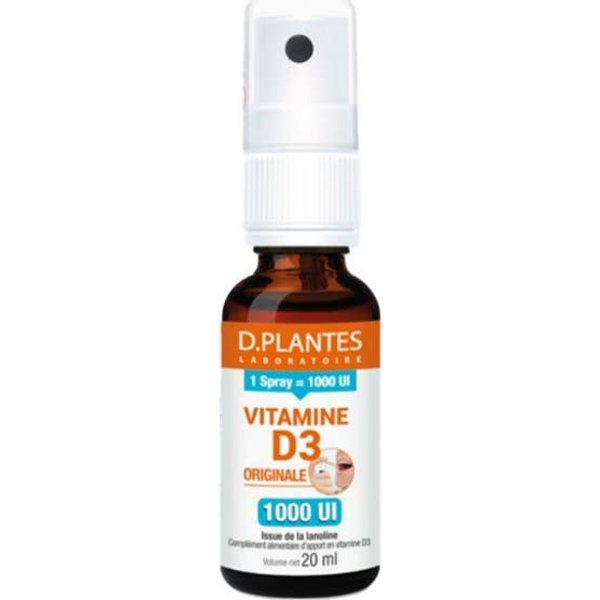 D.Plantes Vitamina D3 Original 1000 Ui Spray 20Ml-image