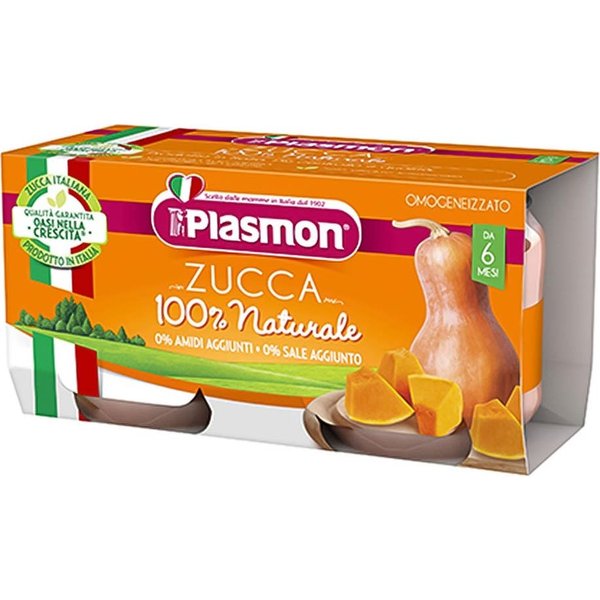 Plasmon Calabaza Homogeneizado 2X80 G-image