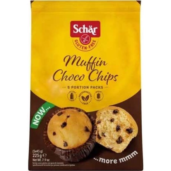 Schar Muffin Choco Chip Sin Gluten 225 G-image