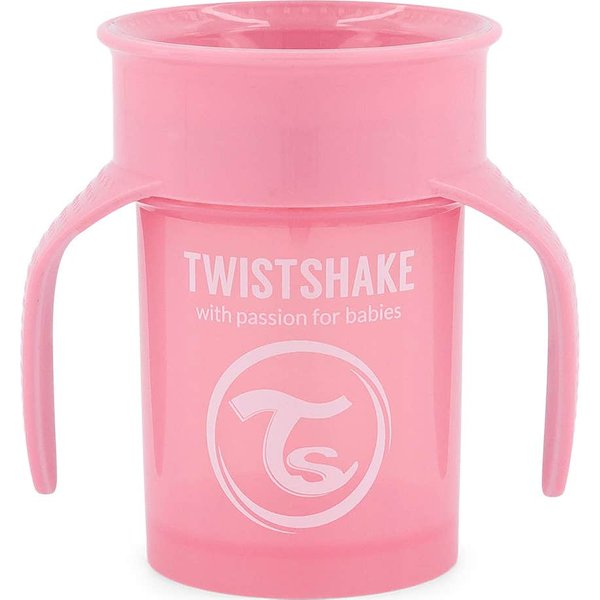 TwistShake Training Cup 360 +6M Rosa 1Ud-image