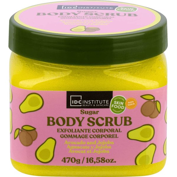 Idc Institute Avocado & Jojoba Sugar Body Scrub 470G-image
