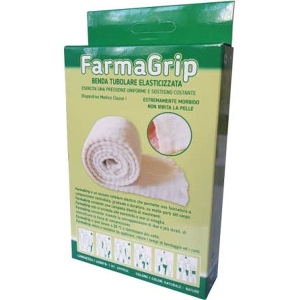 Farmacare Farmagrip Venda Tubular EláStica Tipo C 7,5X100 Cm 1 Ud-image