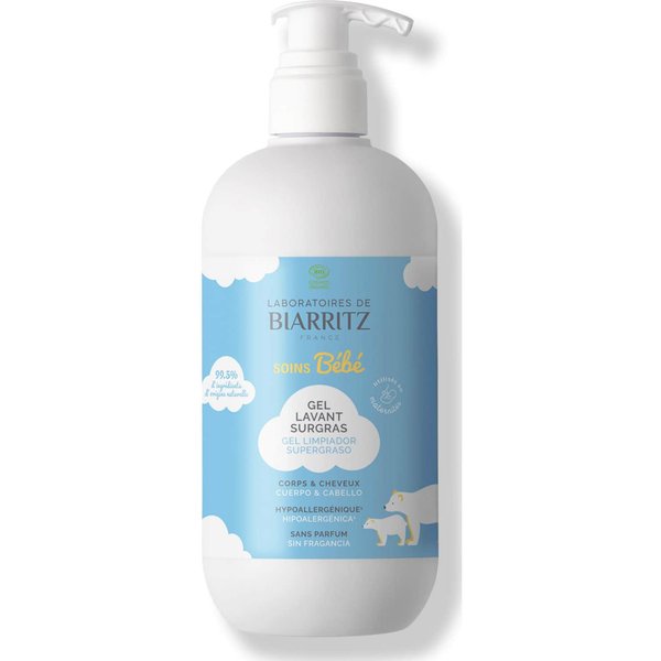 Laboratoires de Biarritz Bebé Gel Limpiador Surgras Alga N 500 Ml-image
