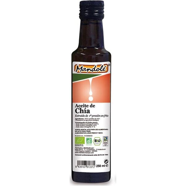 Mandole Aceite Chia Bio 250Ml-image