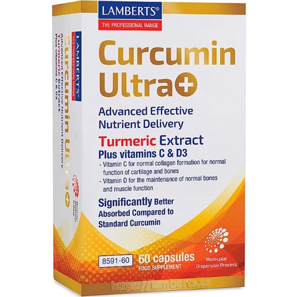 Lamberts Curcumin Ultra+ 60Caps-image