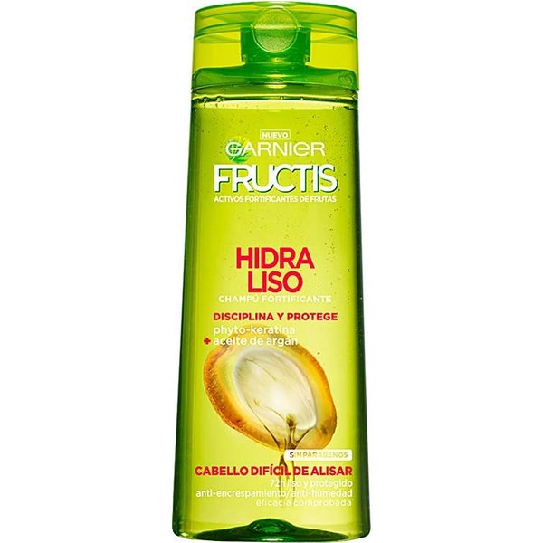 Garnier Fructis Champú Hidra Liso 72H 360Ml-image