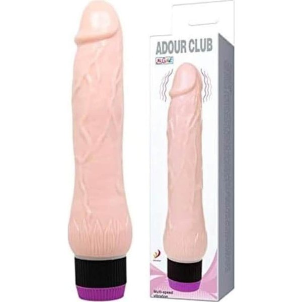 Baile Vibrators Adour Club Vibrador Realistico Base Ancha 21.5 Cm 1 Ud-image
