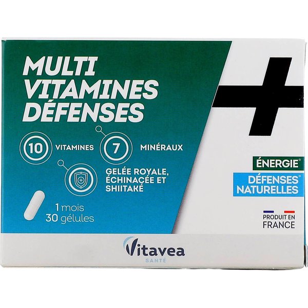 Vitavea MultivitamíNico Defensas Naturales 30 Caps-image