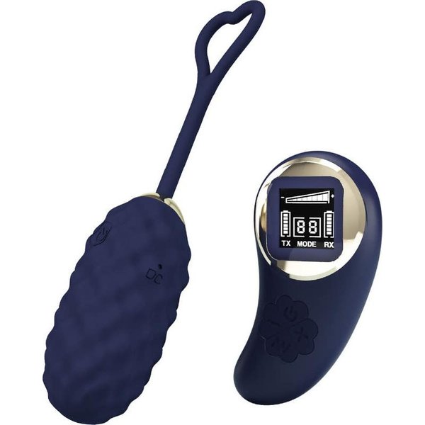 Pretty Love Vivian Huevo Vibrador Control Remoto Azul 1Ud-image