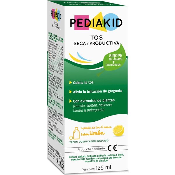 Pediakid Tos Seca Productiva Jarabe 125Ml-image