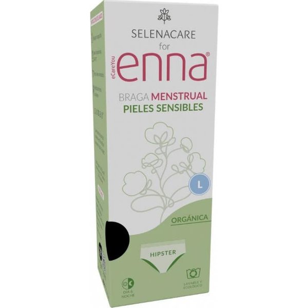 Enna Braga Menstrual Hipster OrgáNica Negro Talla L 1Ud-image