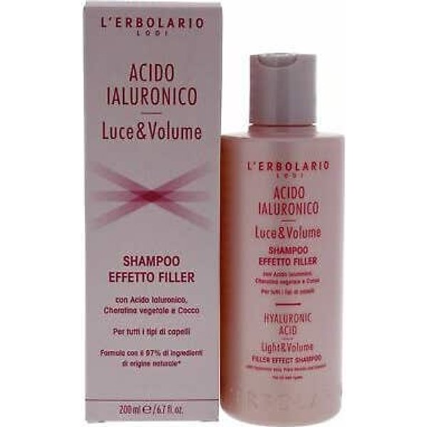 L'erbolario Champú ÁCido HialuróNico Luce & Volume 200Ml-image