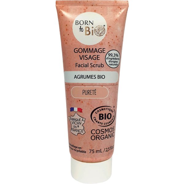 Born To Bio Exfoliante Facial Piel Grasa Bio 75Ml-image
