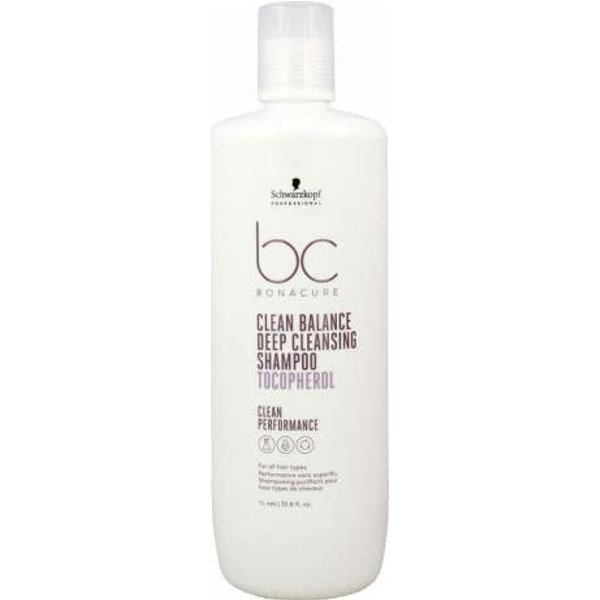 Schwarzkopf Bonacure Clean Balance Tocopherol Shampoo 1L-image