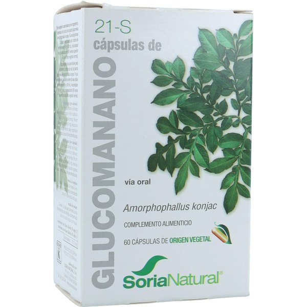 Soria Natural 21-S Glucomanano 60 Caps-image