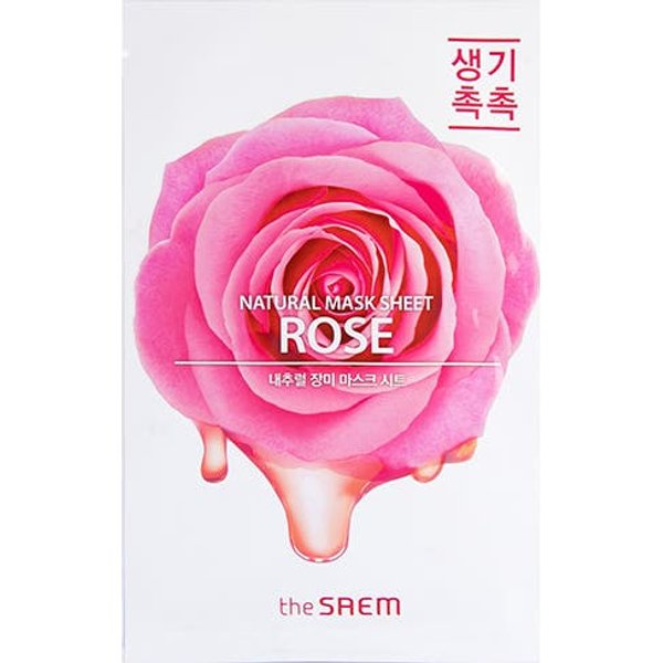 The Saem Natural Mask Sheet Rose 21 Ml-image