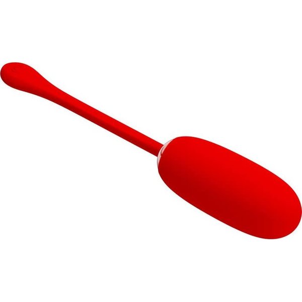 Pretty Love Julius Huevo Vibrador Impermeble Recargable Rojo 1Ud-image