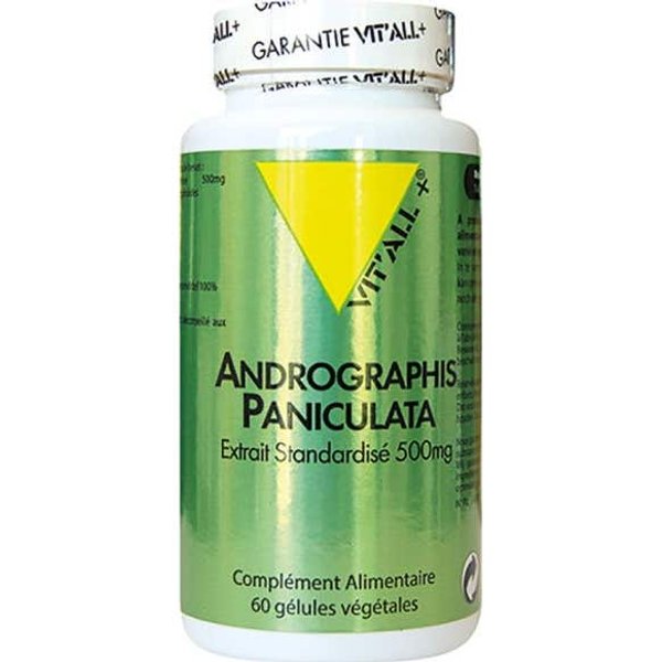 Vit'all+ Andrographis Paniculate 500 Mg 60 Caps-image