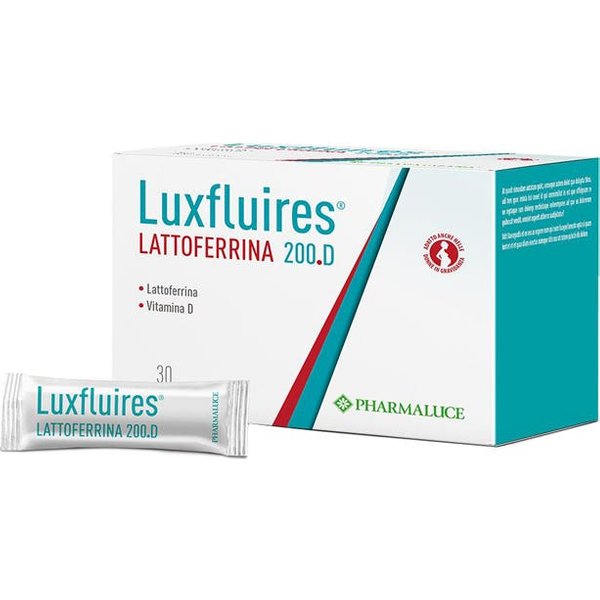 Pharmaluce Luxfluires Lactoferrina 200.D 30 Uds-image