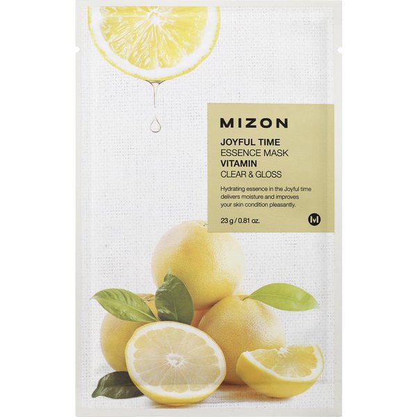 Mizon Joyful Time Essence Mask Vitamina C Mascarilla Iluminadora 23G-image